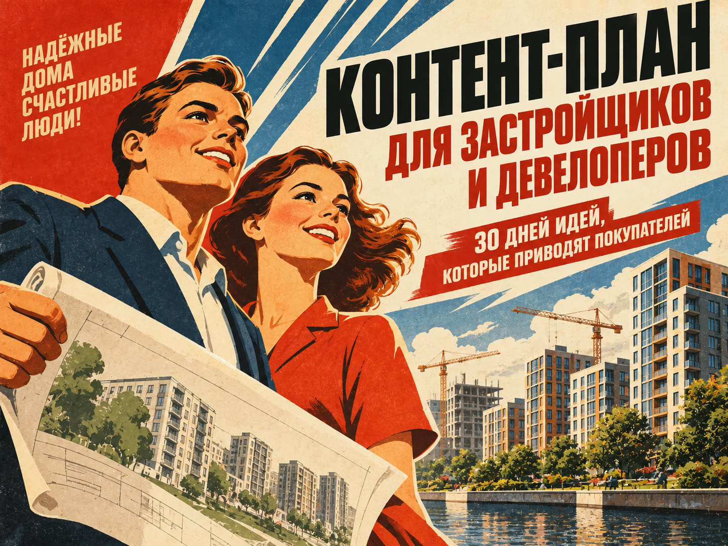 Недвижимость, которой доверяют: контент-план на 30 дней для застройщиков